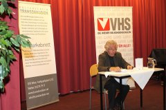 Vor Corona die letzte Lesung für die transdanubischen Fans in der VHS Floridsdorf